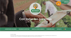 Desktop Screenshot of bouquet.es